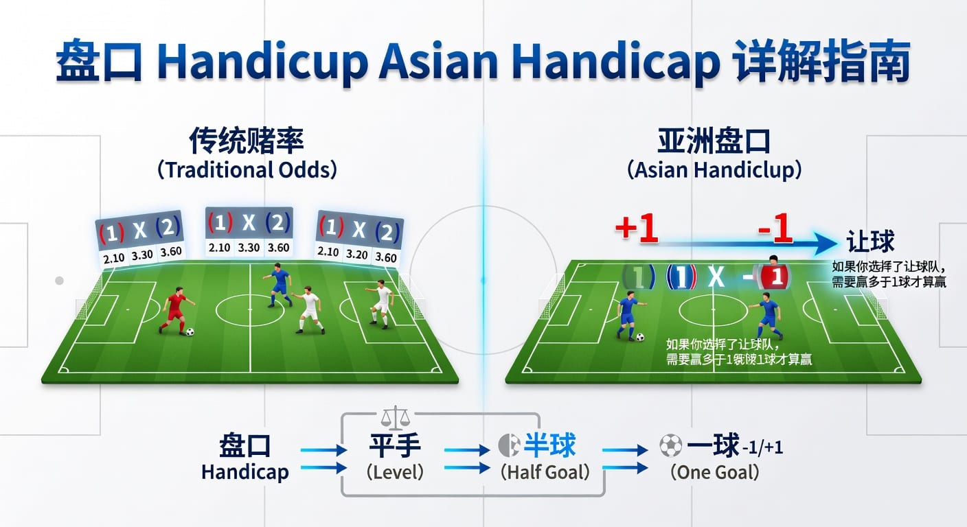 亚洲盘 asian handicap 实战解析与投注技巧