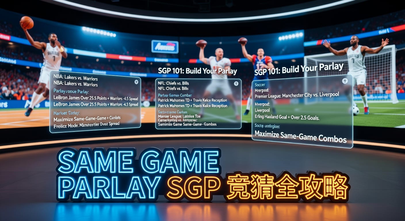 same game parlay SGP投注技巧与风险解析2026年｜大好玩560cc