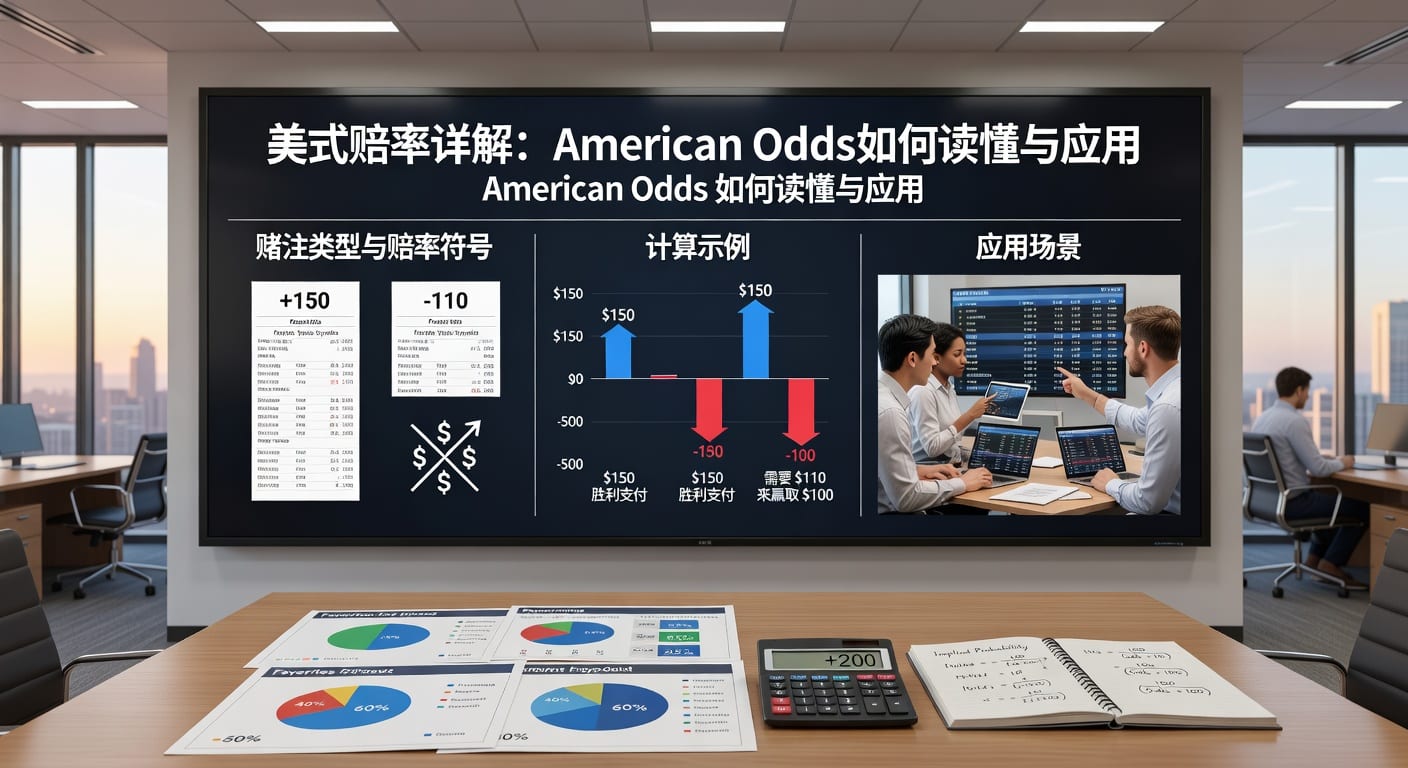 美式赔率 american odds 解析与换算实战指南