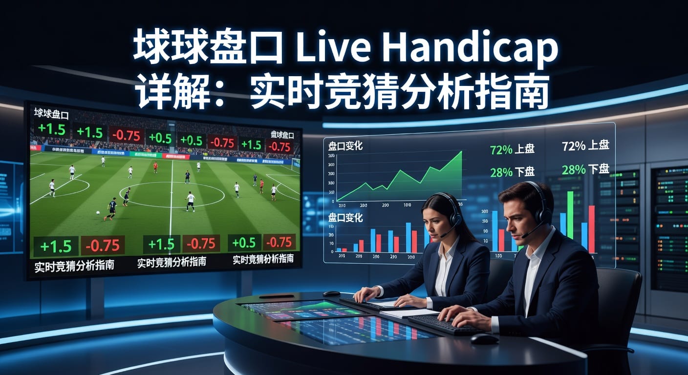 滚球盘口 live handicap 实时盘口分析方法