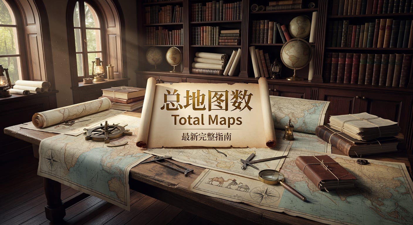 总地图数 Total Maps 解读：覆盖范围与统计口径