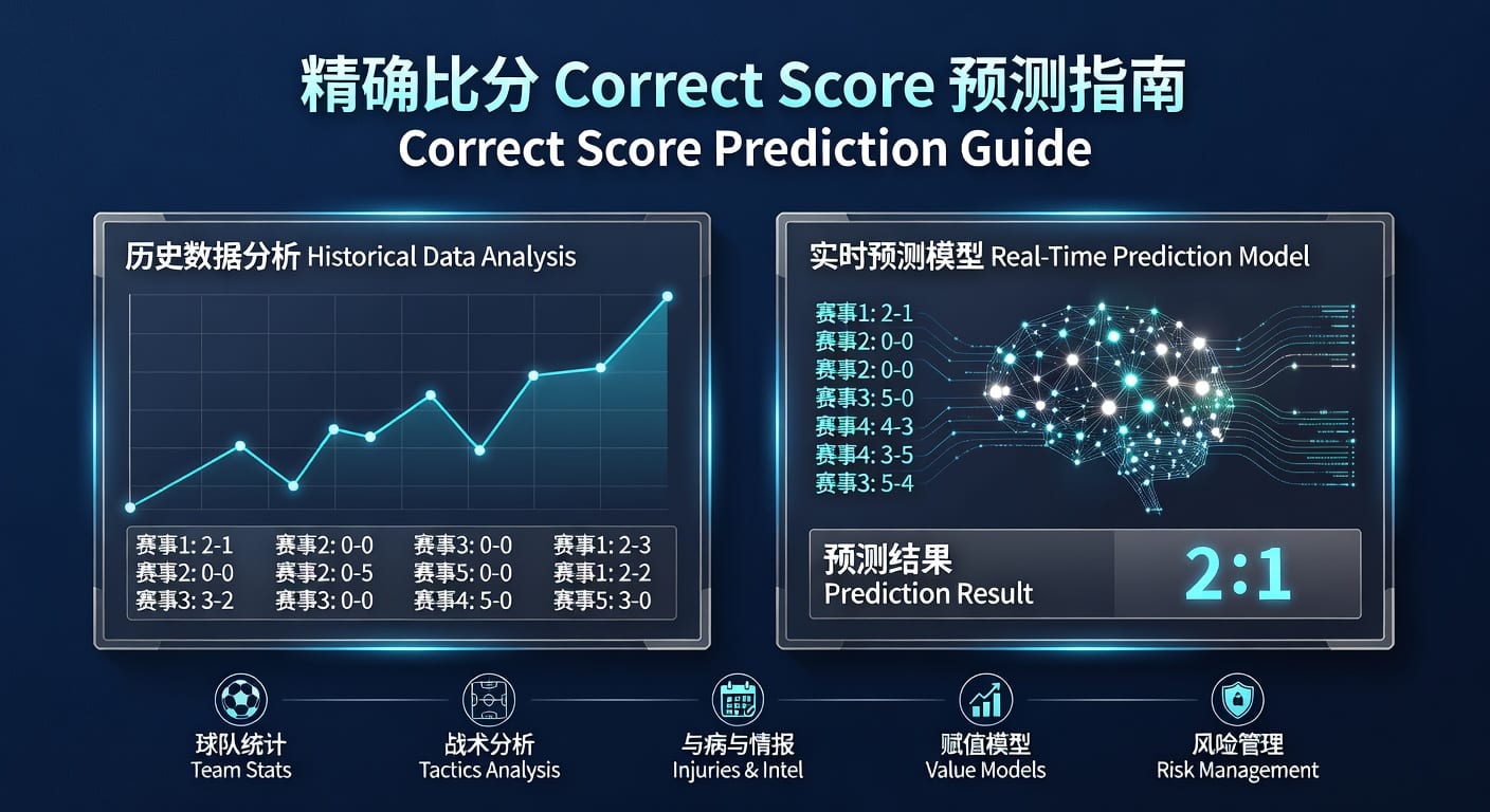 精确比分 correct score：2026年赛前分析与投注技巧